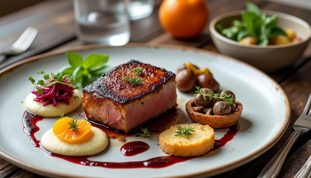 découvrez 5 idées originales d'accompagnements pour sublimer votre magret de canard et impressionner vos convives avec des saveurs raffinées et inédites.
