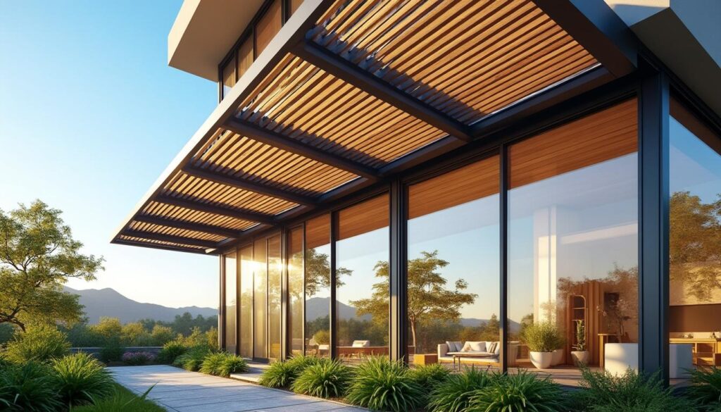 découvrez comment le brise soleil permet de réduire la chaleur intérieure tout en préservant la luminosité naturelle pour un confort optimal.