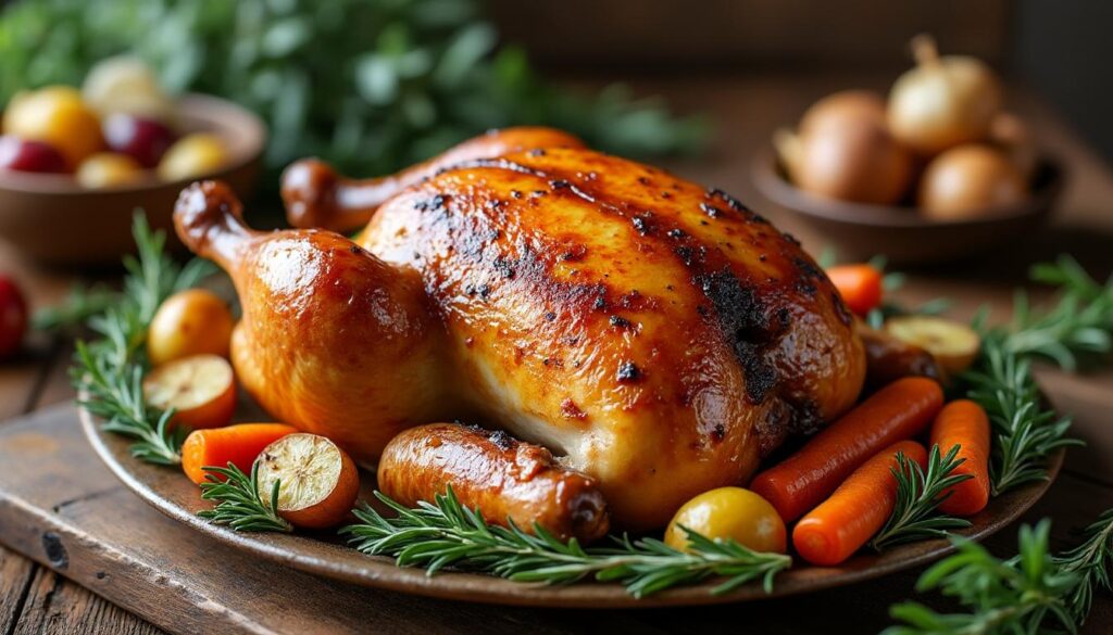 découvrez notre recette simple de chapon au four pour réussir une volaille tendre et dorée, parfaite pour vos repas festifs.