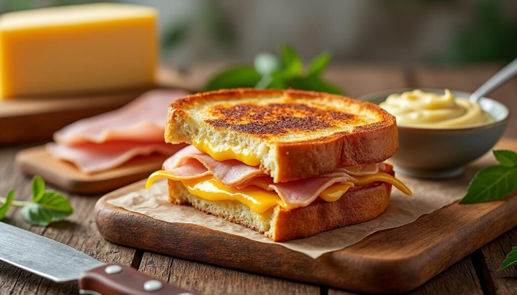 découvrez notre recette simple et rapide de croque monsieur au four, parfaite pour un déjeuner gourmand et fait maison. savourez un plat réconfortant et délicieux en quelques minutes.