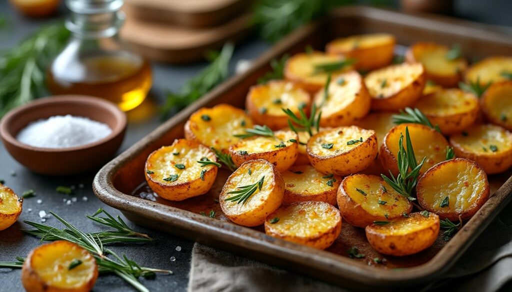 découvrez comment préparer des grenaille au four parfaitement croustillantes grâce à une astuce simple qui garantit des pommes de terre dorées et savoureuses à chaque fois.