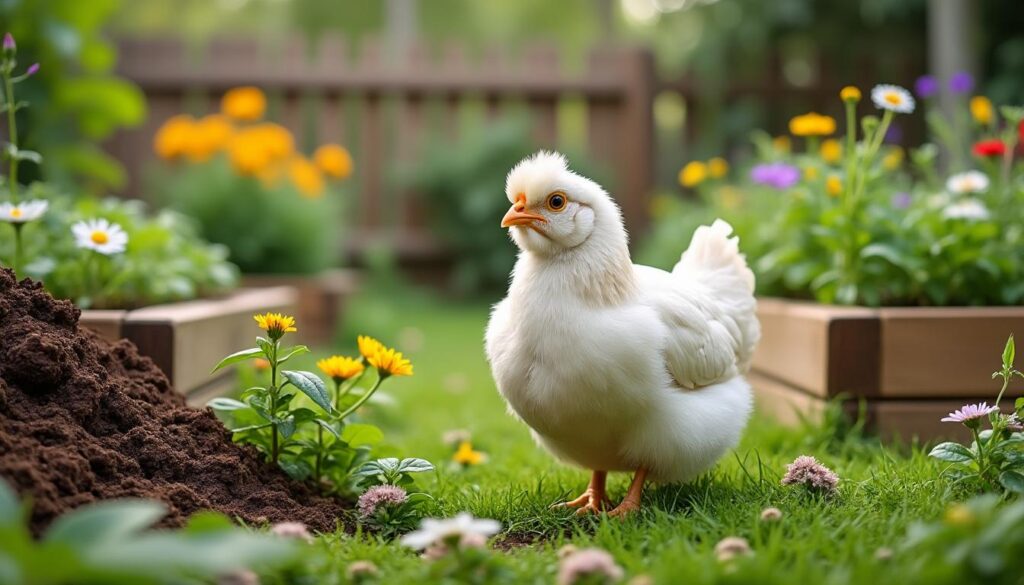 découvrez la poule pékin, une petite poule charmante et idéale pour les amateurs de jardin écologique. apprenez comment elle séduit par son caractère et ses avantages pour un jardin respectueux de la nature.