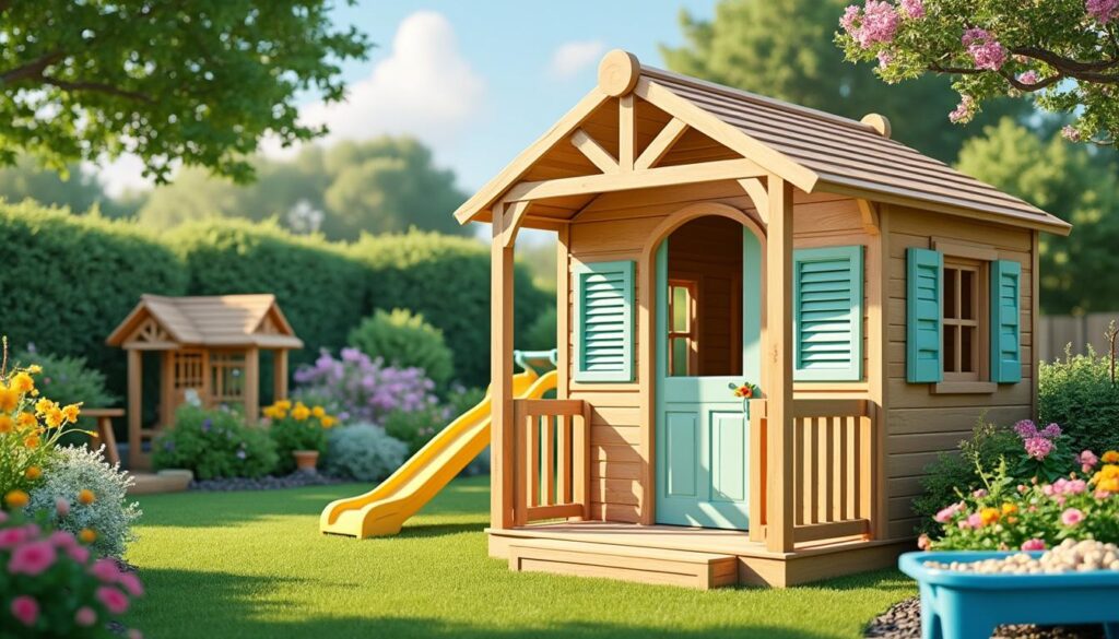 découvrez comment choisir une cabane enfant pour extérieur, alliant sécurité et amusement, parfaite pour le jardin.