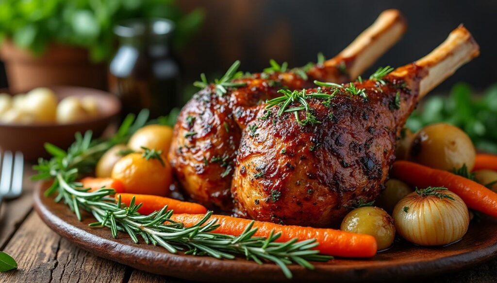 découvrez nos astuces pour réussir un gigot d'agneau au four tendre et savoureux, parfait pour vos repas en famille ou entre amis.