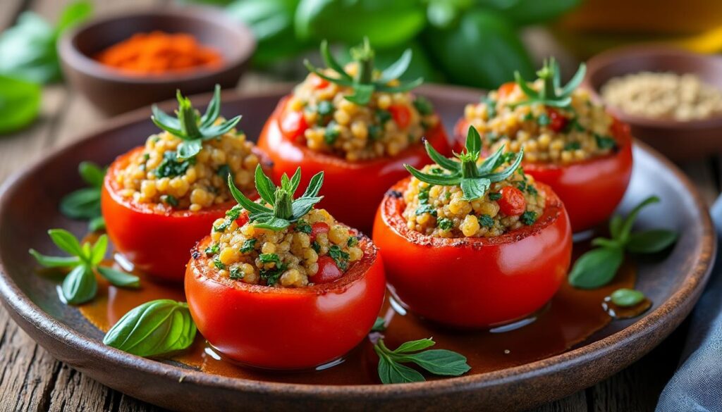 découvrez notre recette facile de tomates farcies au four, une astuce simple pour un plat savoureux, léger et parfait pour toutes les occasions.