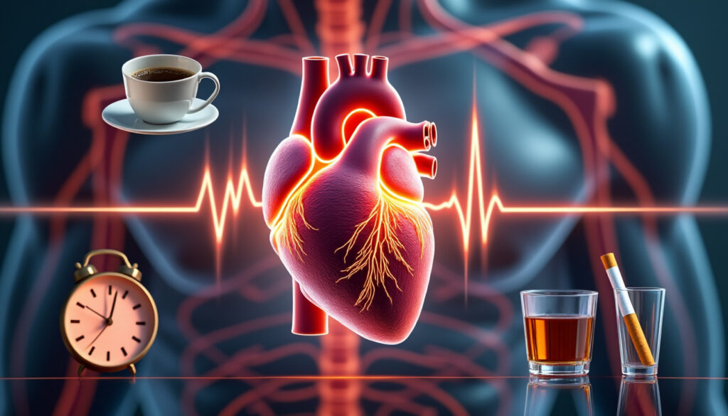 découvrez les causes fréquentes des extrasystoles, ces battements cardiaques irréguliers, et comprenez leurs symptômes, facteurs déclenchants et options de traitement.