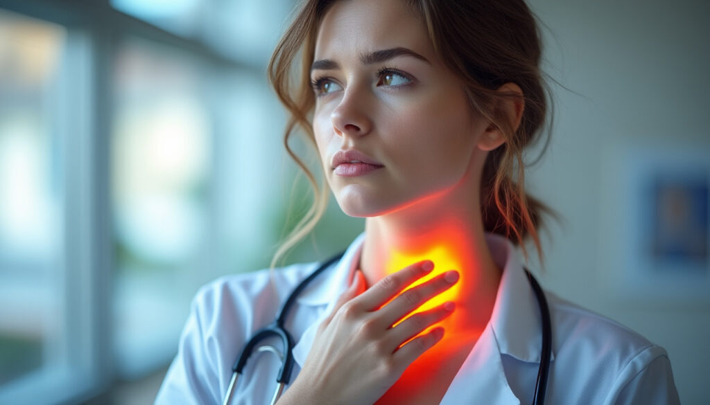 découvrez les symptômes clés de l'hyperthyroïdie chez la femme et apprenez à reconnaître les signes d'alerte pour agir rapidement et efficacement.