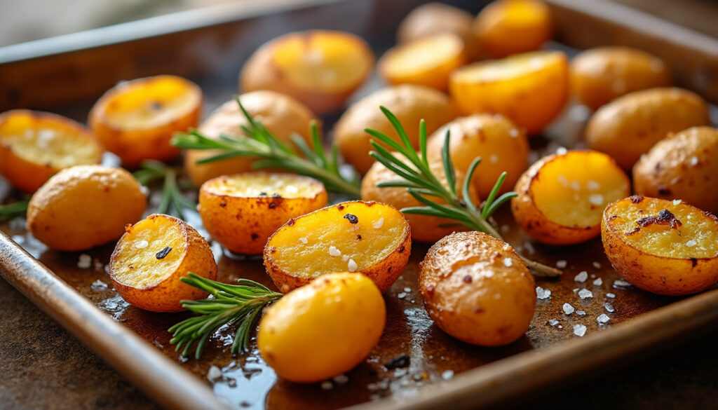 découvrez comment préparer des pommes de terre grenaille au four croustillantes grâce à nos astuces pour une cuisson parfaite et un goût exquis à chaque bouchée.