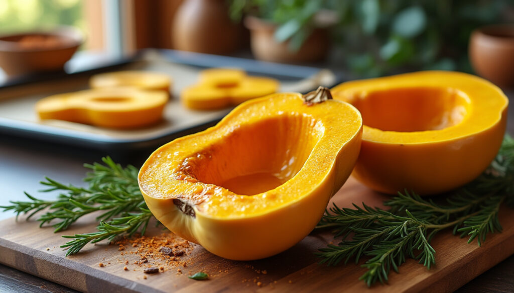 découvrez notre recette facile de butternut au four avec des astuces pour obtenir une chair tendre et savoureuse à chaque cuisson. parfaite pour un repas gourmand et healthy.