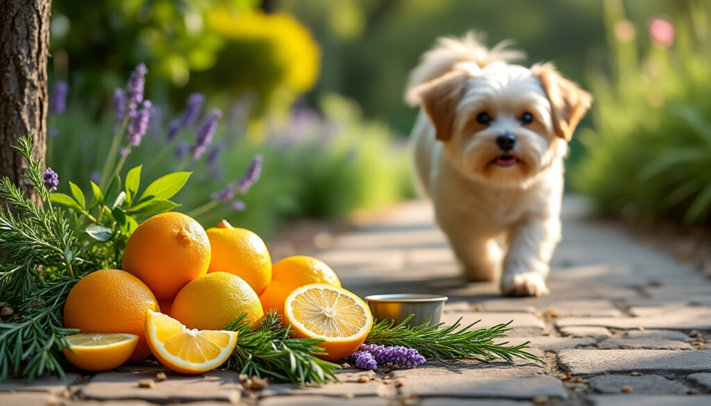 découvrez des solutions naturelles et sans danger pour éloigner votre chien grâce à des répulsifs efficaces, respectueux de votre animal et de l'environnement.