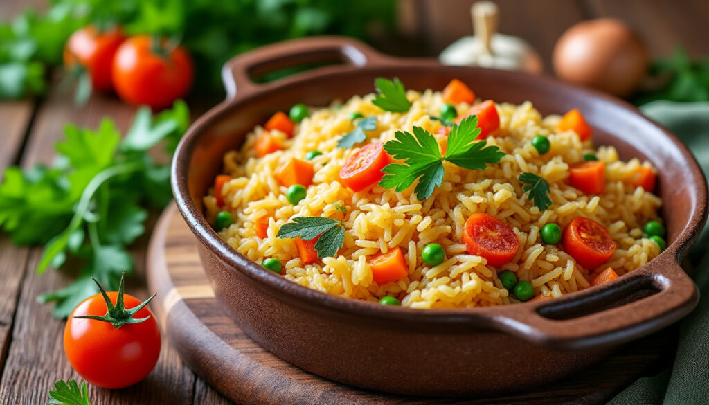 découvrez notre recette facile de riz au four, un plat savoureux et réconfortant à préparer en toute simplicité pour régaler toute la famille.