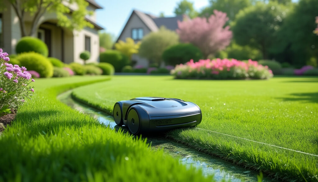 découvrez comment choisir un robot tondeuse sans fil périphérique avec une autonomie optimale pour entretenir un gazon impeccable en toute simplicité.