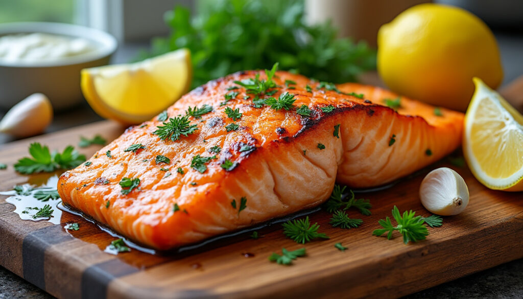découvrez nos astuces pour cuire votre saumon au four rapidement et savoureusement, afin de régaler toute la famille avec un plat simple et délicieux.