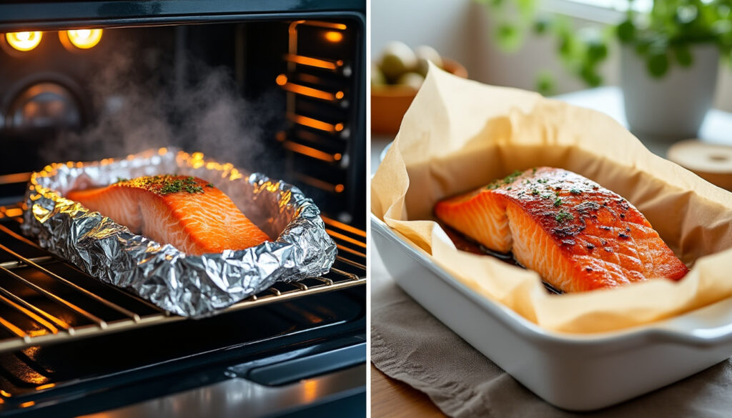 découvrez pourquoi il est conseillé d'éviter le four en aluminium pour cuisiner le saumon en papillote et quelles alternatives privilégier pour une cuisson saine et savoureuse.