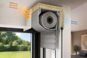 découvrez notre caisson volet roulant isolé, conçu pour améliorer l'isolation thermique et phonique de votre habitat de manière efficace et durable.