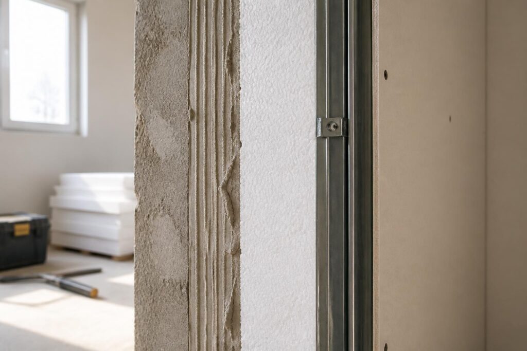 découvrez comment choisir la bonne épaisseur de doublage polystyrène pour améliorer l'isolation de vos murs avec du placo et optimiser le confort thermique de votre intérieur.