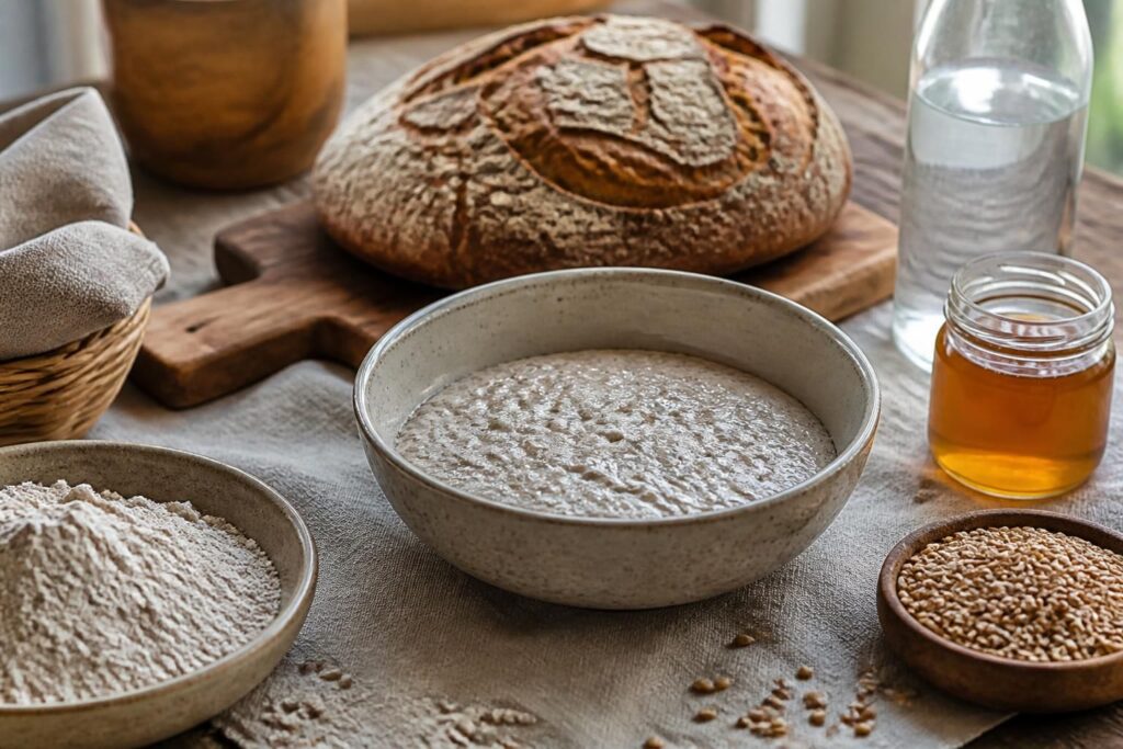 découvrez comment préparer un levain de seigle bio et ses différentes utilisations pour réaliser un pain naturellement levé, sain et savoureux.