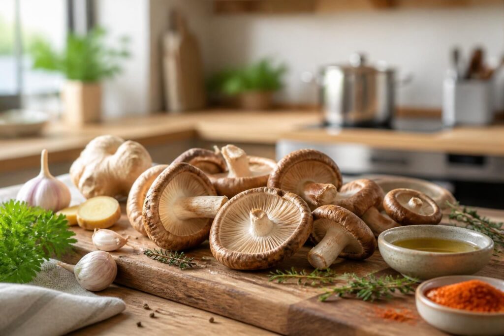 découvrez des recettes savoureuses et des conseils pratiques pour cuisiner le shiitake, un champignon aux saveurs uniques qui sublimera vos plats.