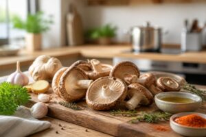découvrez des recettes savoureuses et des conseils pratiques pour cuisiner le shiitake, un champignon aux saveurs uniques qui sublimera vos plats.