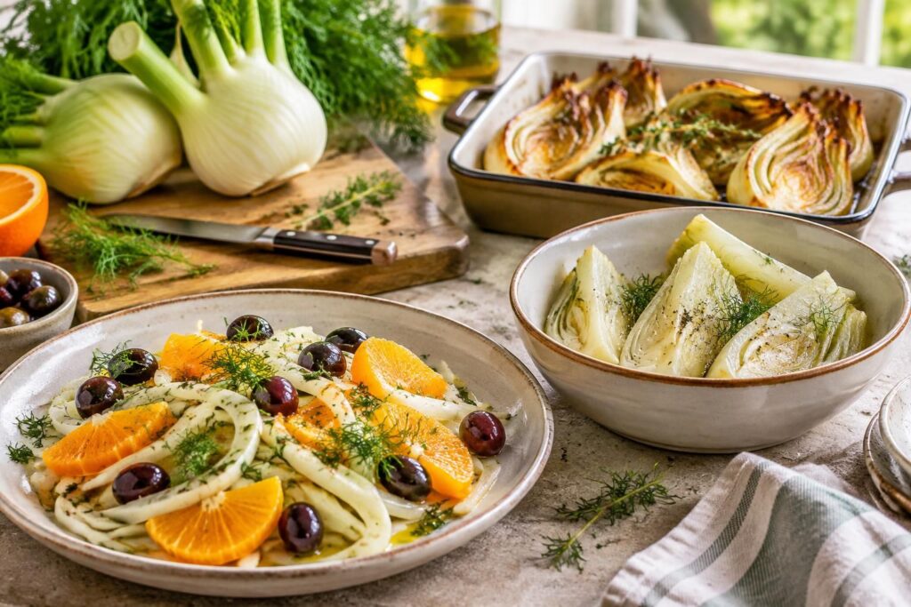 découvrez une recette facile de fenouil : en salade, cuit à la vapeur ou rôti au four, pour varier les plaisirs et savourer ce légume autrement.