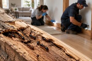 découvrez comment identifier le termite noir du bois, repérer les signes d’invasion et protéger efficacement votre maison.